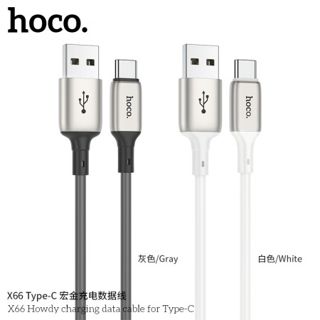 X66 Howdy Charging Data Cable Type-C X66 Howdy Charging Data Cable Type-C